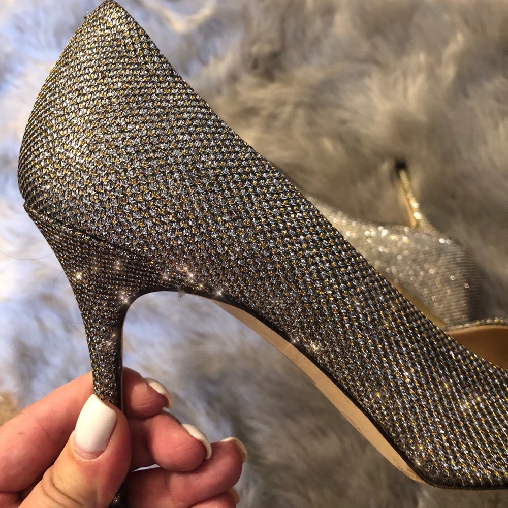 J.crew Elise woven metallic pumps - Picture 2 of 5
